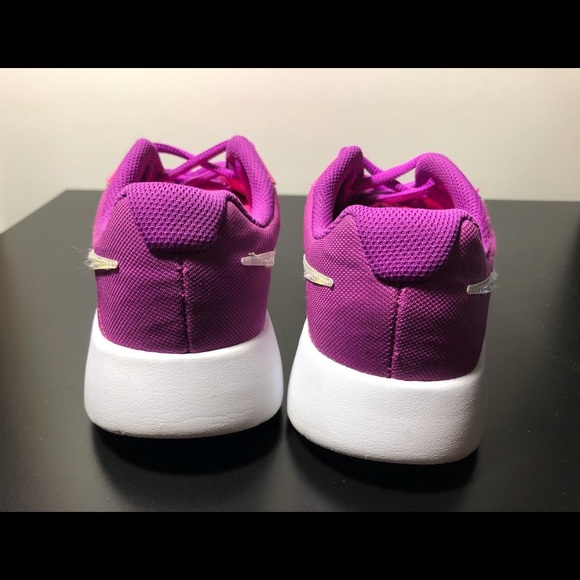 Nike Tanjun Print (GS) Youth Girls/ Violet Pink - Picture 4 of 6